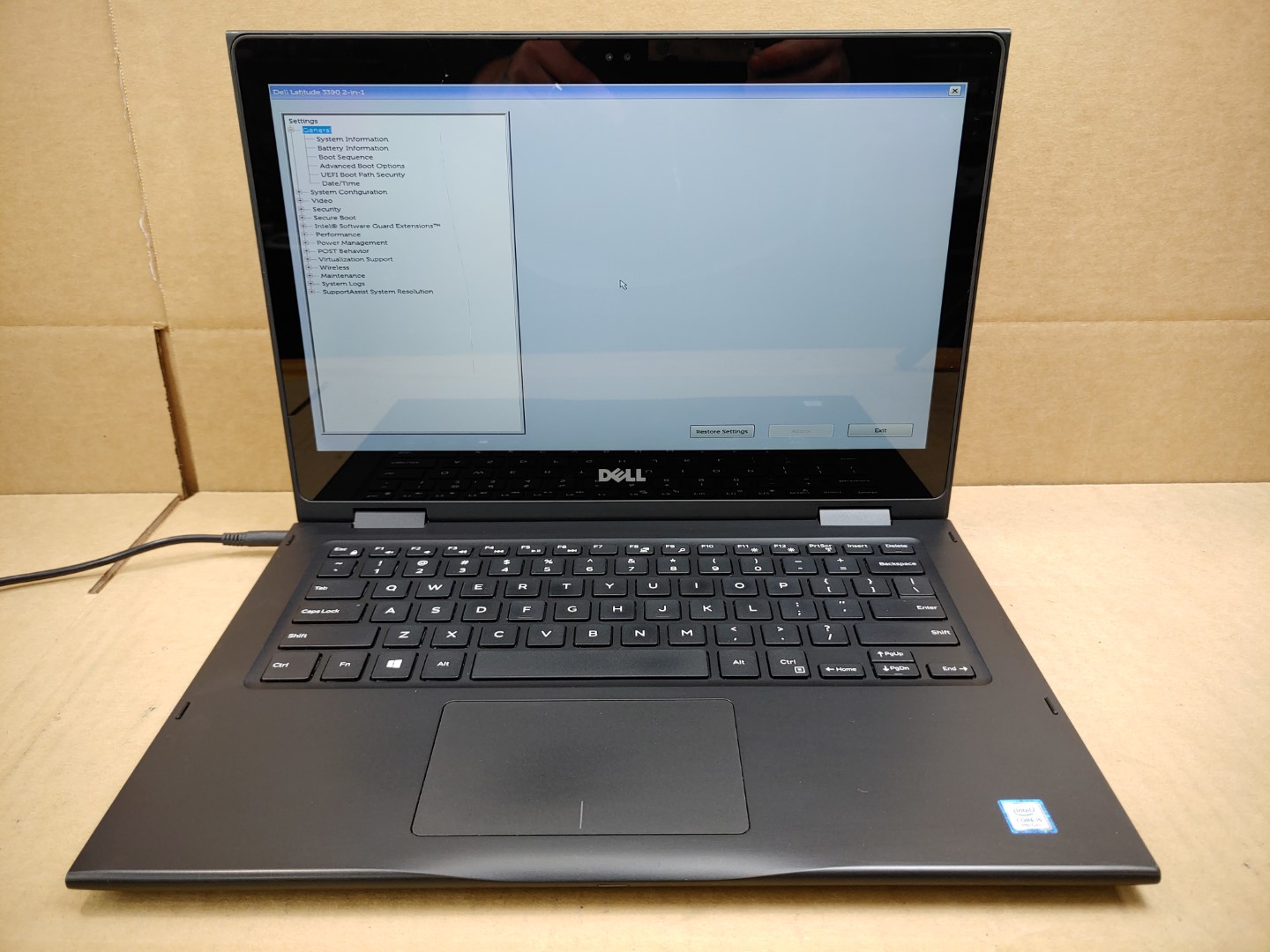 Dell Latitude 3390 2-in-1 13.3" i5-8250U✔ *NO BATT/NO HDD/NO RAM/NO AC* *READ*