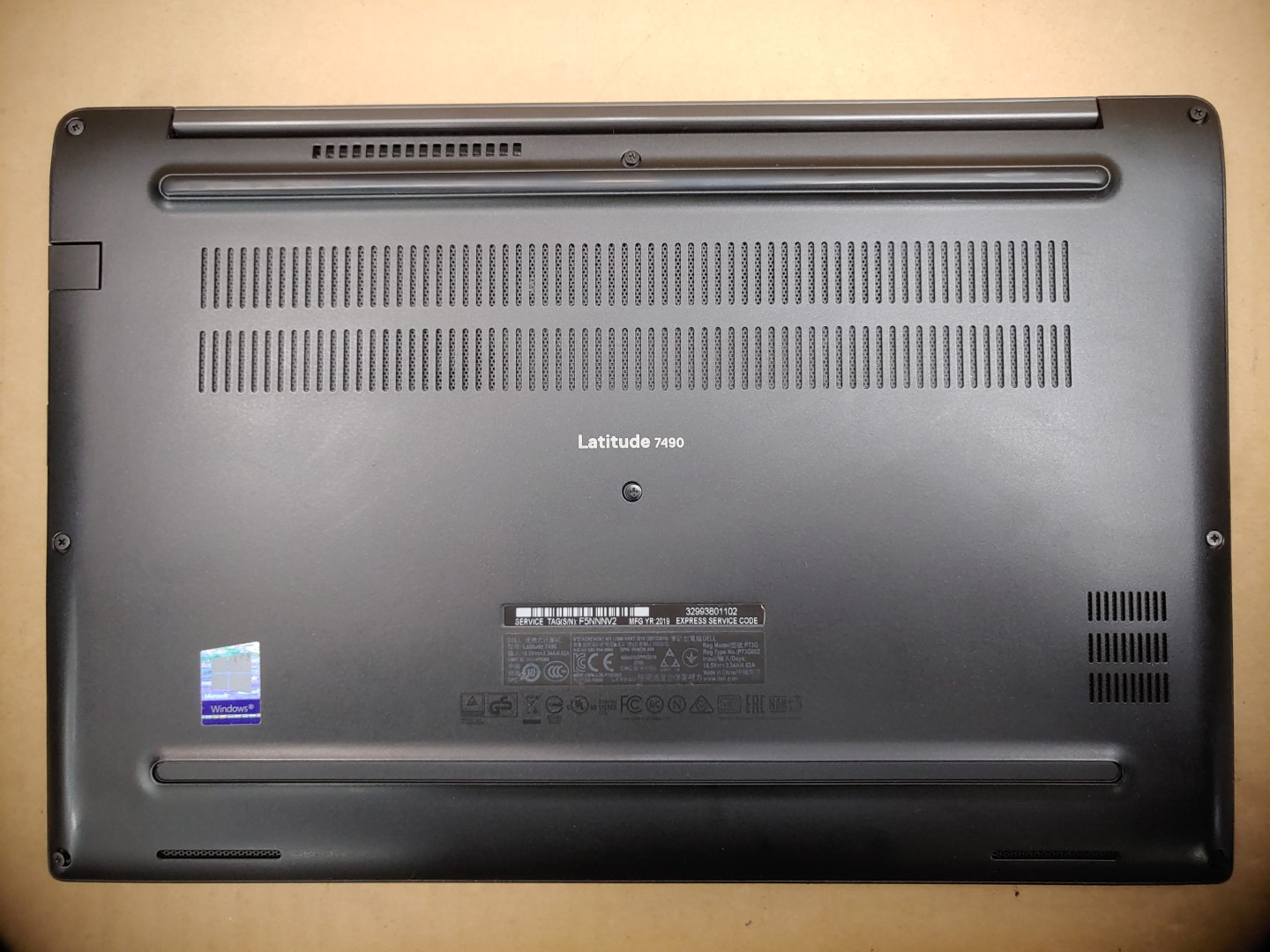 Dell Latitude 7490 14" Intel i5-8350U✔ *NO RAM/NO BATT/NO SSD/NO AC* **READ** - Image 6