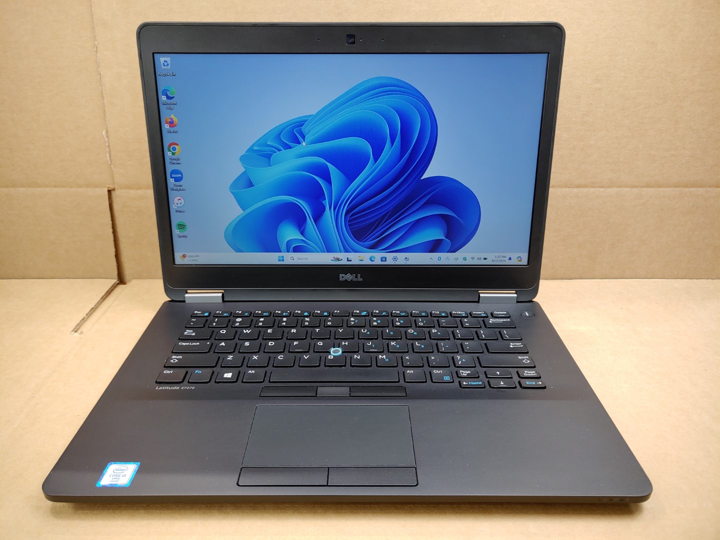 Dell Latitude E7470 14" Intel i5-6300U✔8GB RAM✔128GB M.2 SSD✔Win11Pro✔ *NO A/C*