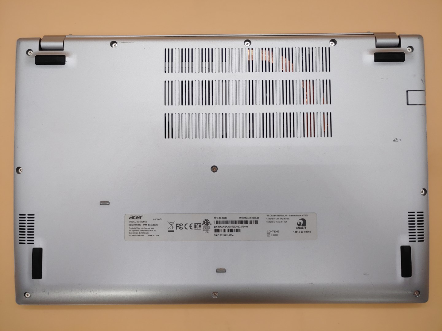 Acer Aspire 5 A515-56 15.6" Intel i3-1115G4✔8GB RAM✔128GB NVMe✔Win11✔ **NO A/C** - Image 6