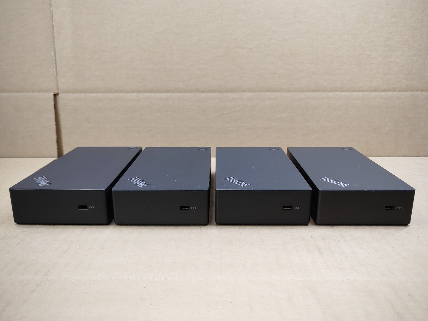 LOT of (4) Lenovo ThinkPad USB 3.0 Ultra Dock DK1523 03X6898 ✔✔✔ **NO A/C** - Image 3