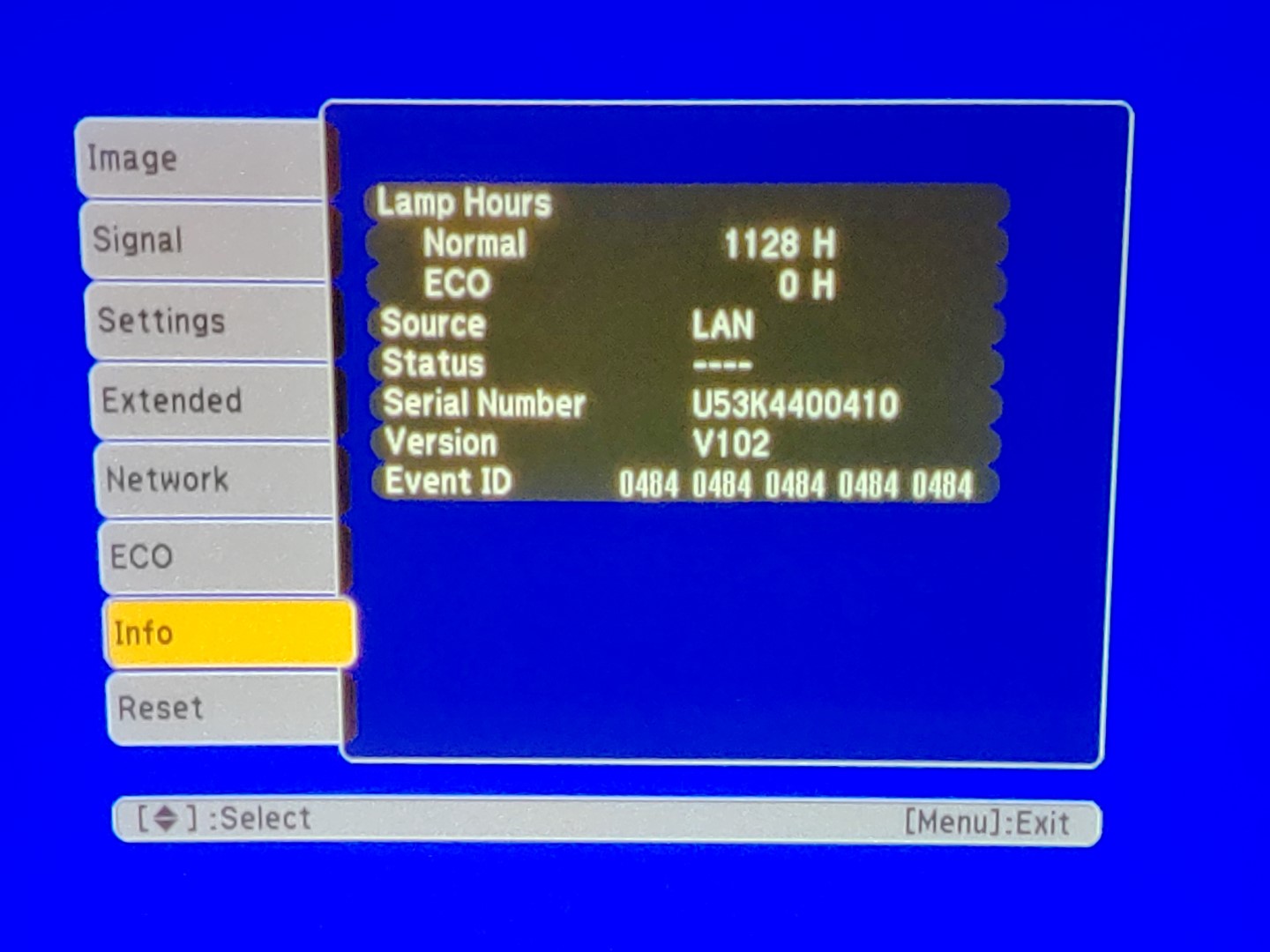 Epson PowerLite 965 H583A XGA 3LCD HDMI 3,500 ANSI Lumen Projector (1128 HOURS) - Image 12