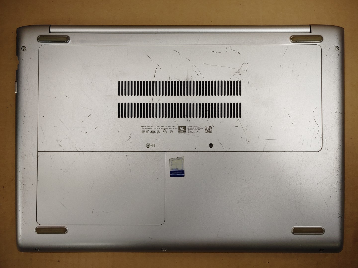 HP ProBook 455 G5 15.6" AMD A10-9620P✔ *NO HDD/ NO RAM/ NO AC* ***READ*** - Image 6