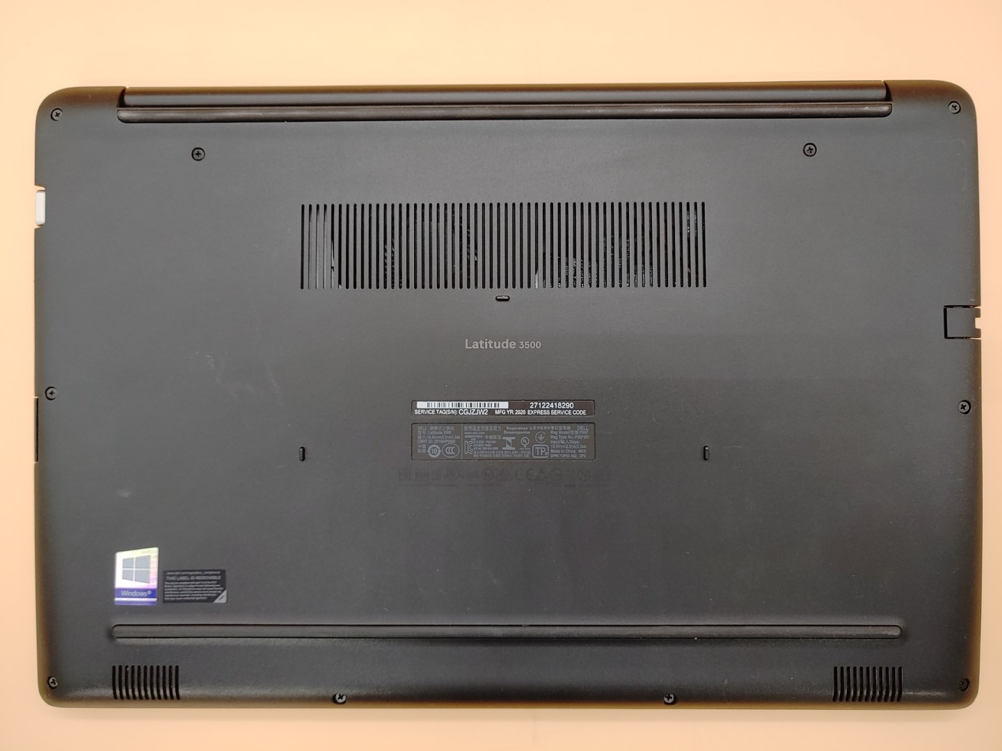 Dell Latitude 3500 15.6" Intel i5-8265U✔8GB✔256GB✔Win11Pro✔ **NO BATT / NO AC** - Image 6