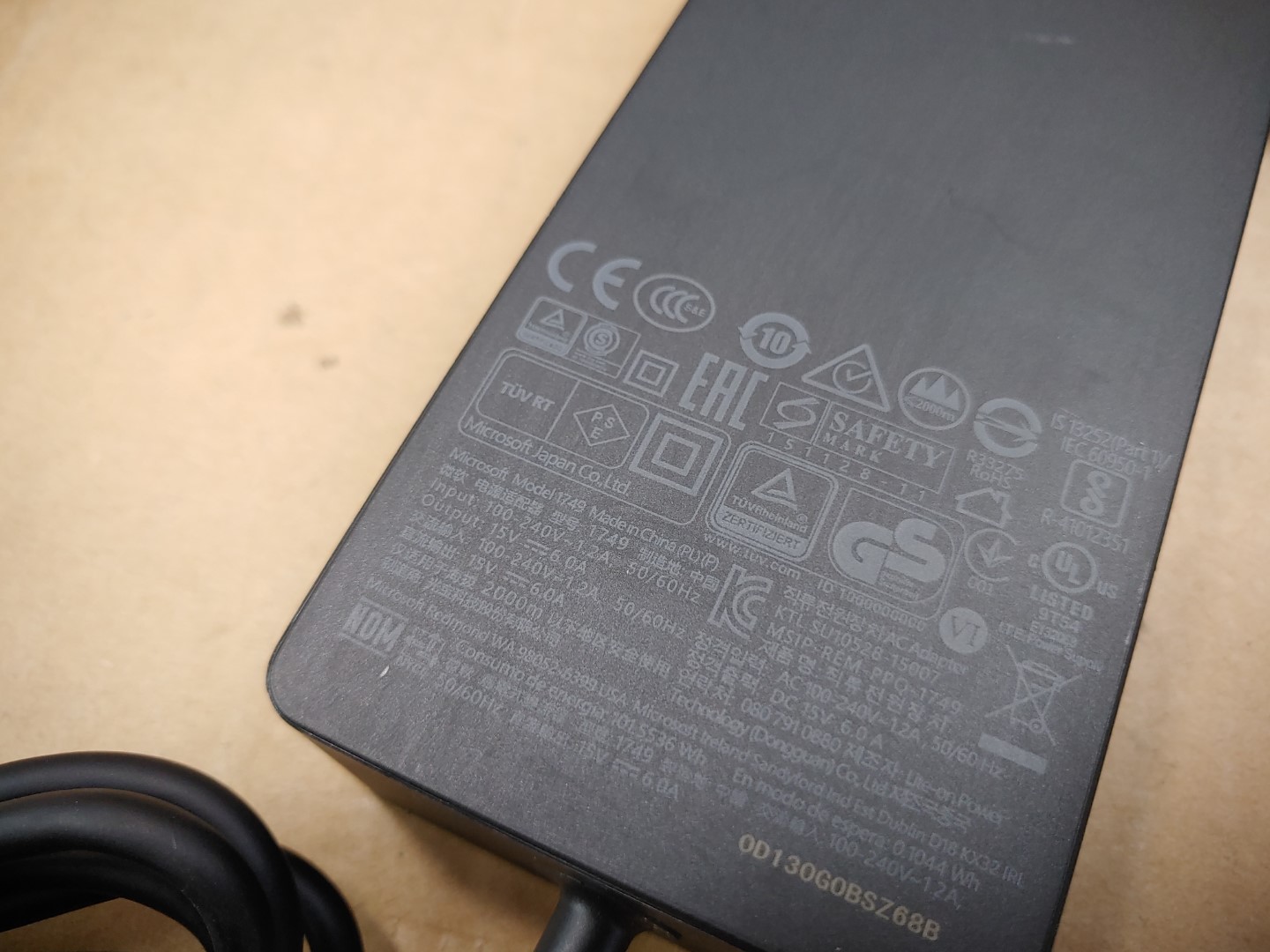 LOT of (7) Microsoft Surface Dock Model 1661 w/ x6 Microsoft 1749 AC Adapter ✔✔✔ - Image 6