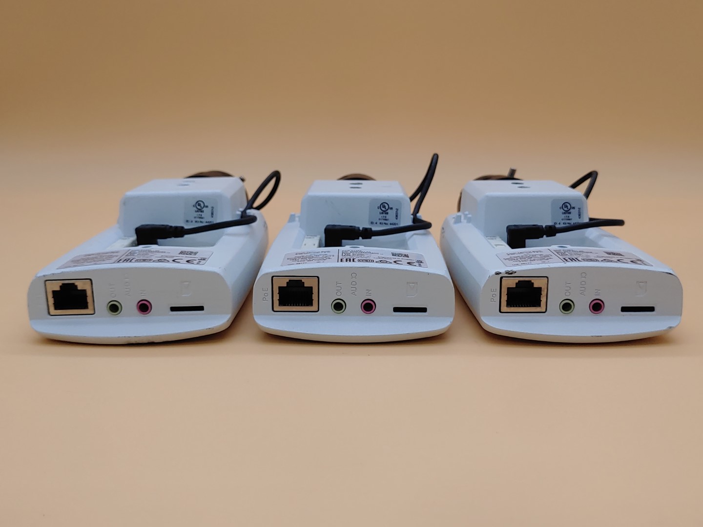 LOT of (3) AXIS P1364 720P Indoor Bullet IP Camera 0689-001-02 *UNTESTED/AS-IS* - Image 11