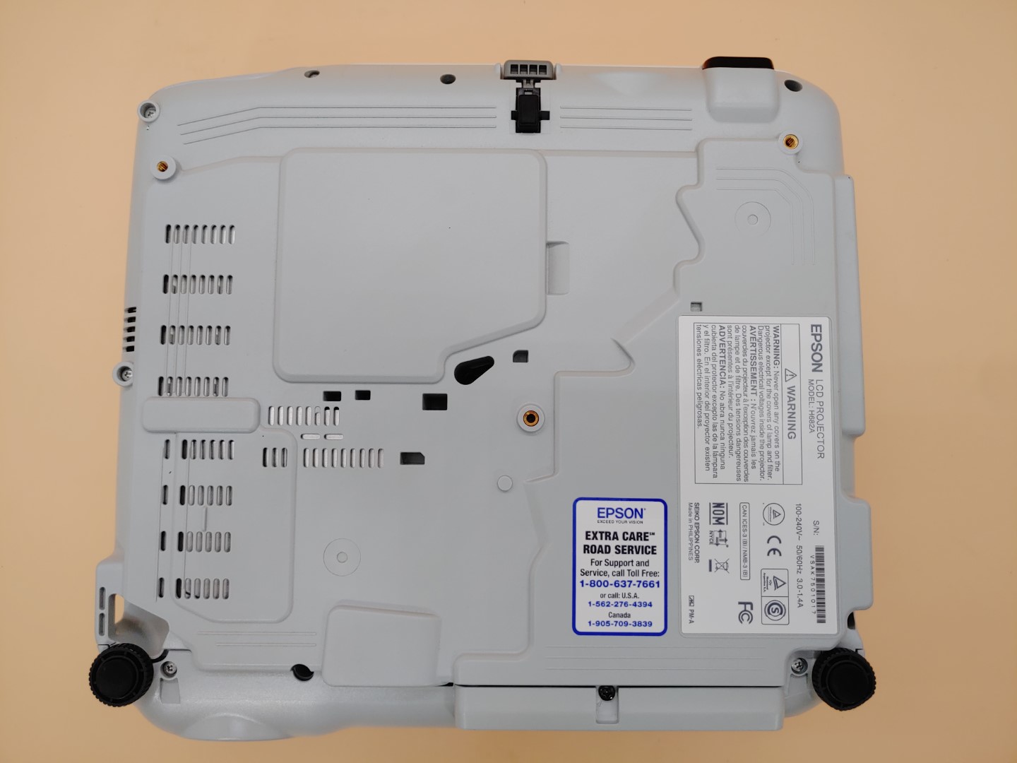 Epson PowerLite 965H H682A XGA 3LCD HDMI 3,500 ANSI Lumen Projector (1710 HOURS) - Image 9