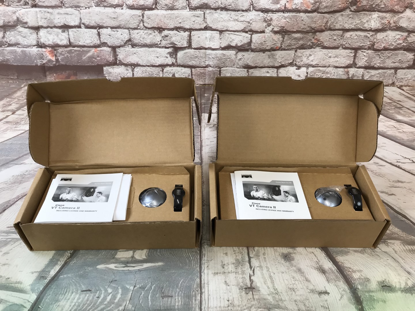 x2 Cisco VT Camera II Web Cam (CUVA-V2) (74-4600-01) - New Open BOX!