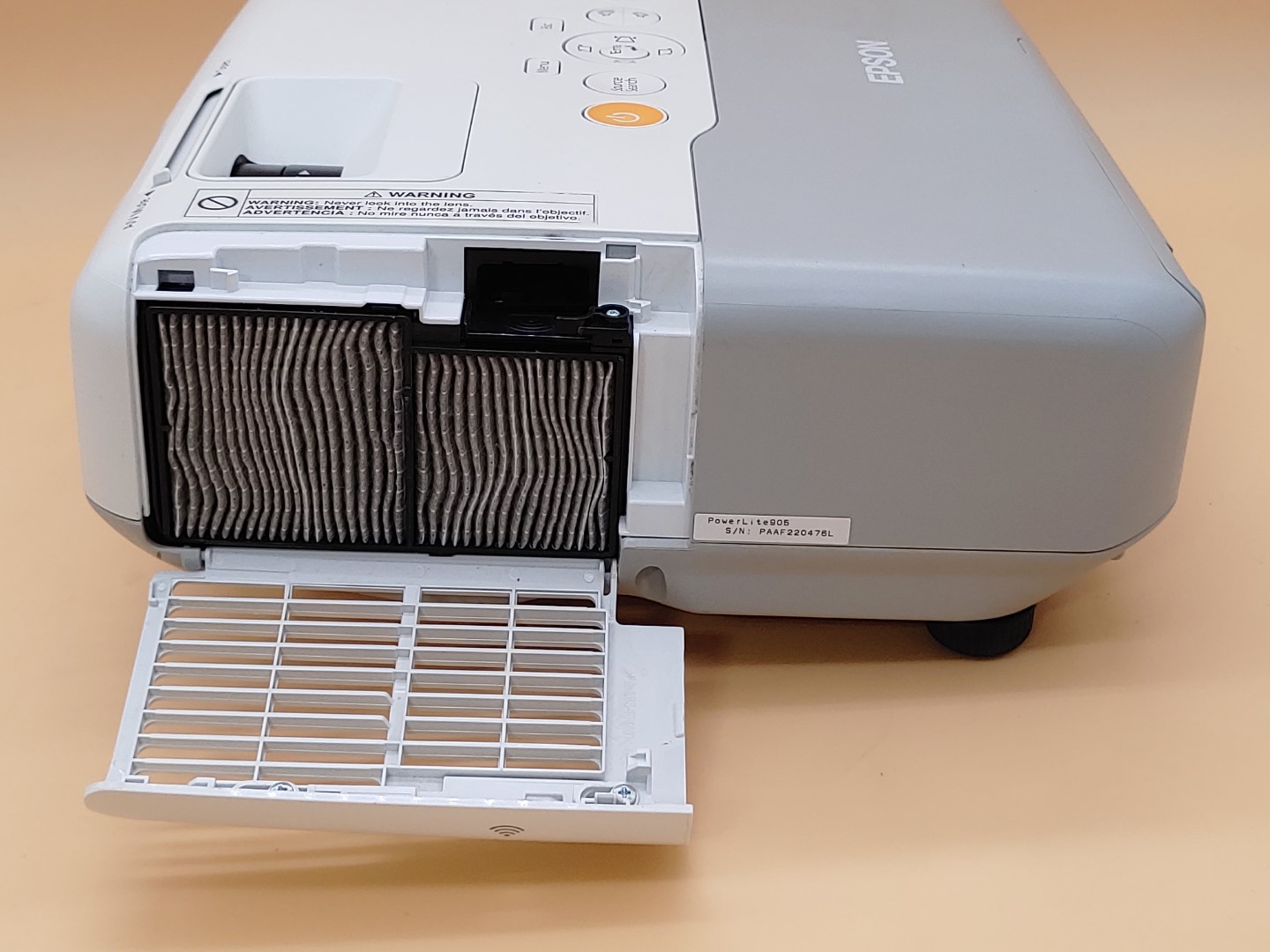 Epson PowerLite 905 H387A XGA 3LCD HDMI 3,000 ANSI Lumen Projector (553 HOURS) - Image 6