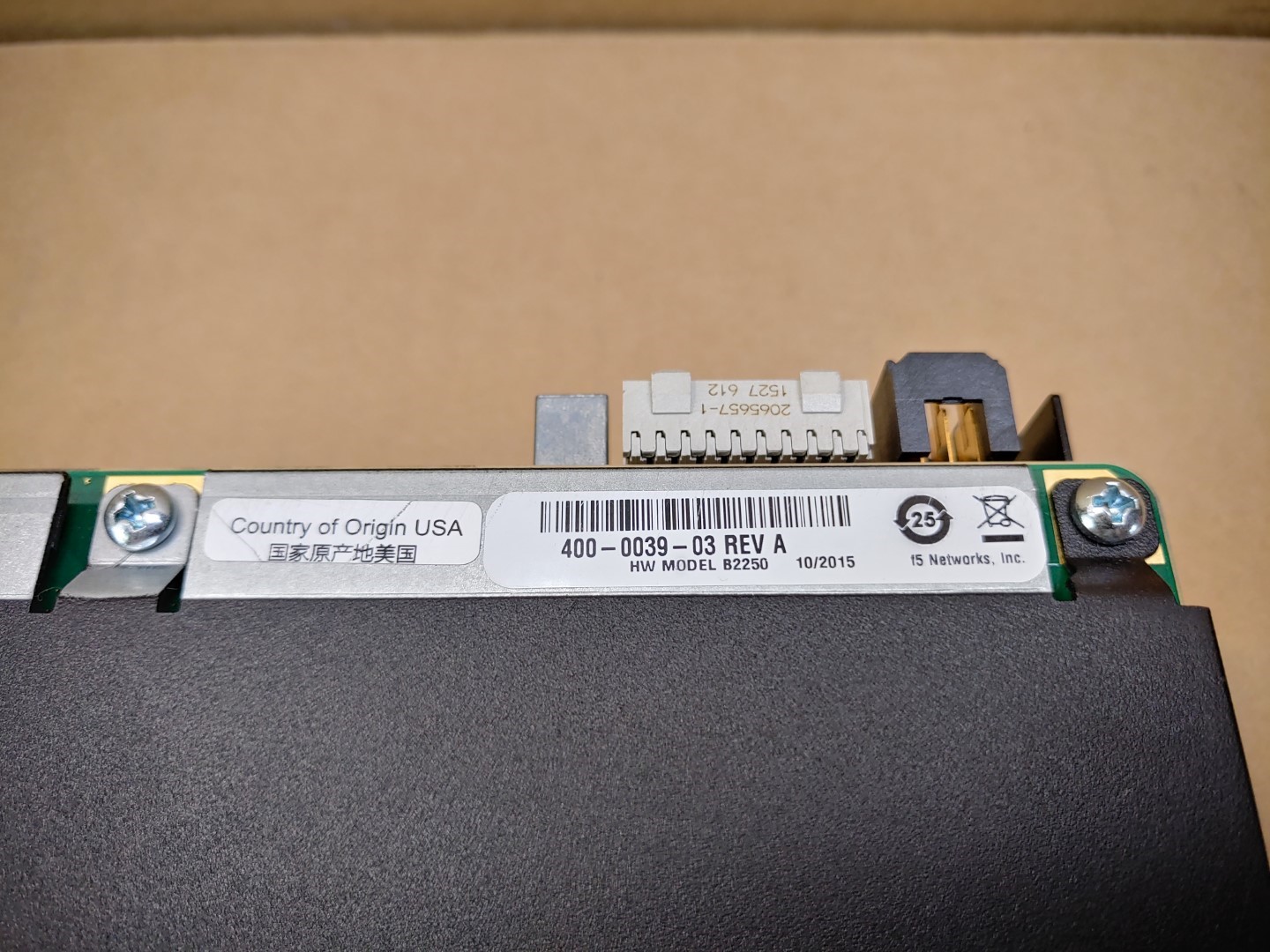 F5-VPR-LTM-B2250 F5 C2400 VIPRION Blade Local Traffic Manager (400-0039-03) ✔✔✔✔ - Image 4