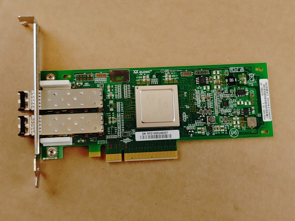 HP / QLOGIC 8GB Dual Port FC HBA QLE2562-HP AJ764-63002 489191-001 584777-001 - Image 3