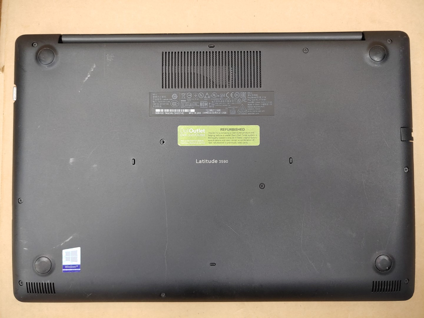 Dell Latitude 3590 15.6" Intel i5-8250U✔*NO RAM/NO SSD/NO BATT/NO AC* ***READ*** - Image 6