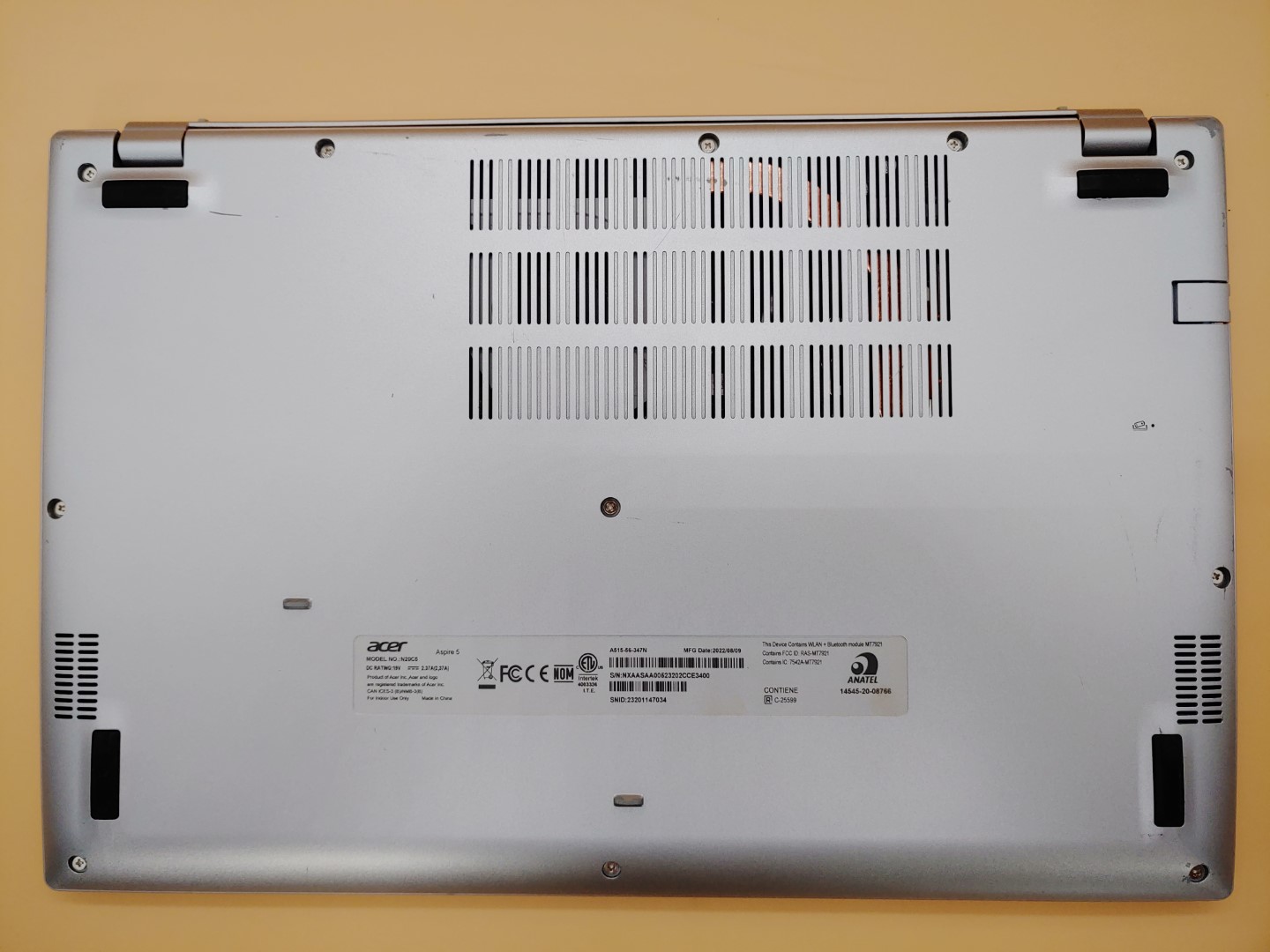 Acer Aspire 5 A515-56 15.6" Intel i3-1115G4✔8GB✔128GB NVMe✔Windows11✔ *NO A/C*** - Image 6