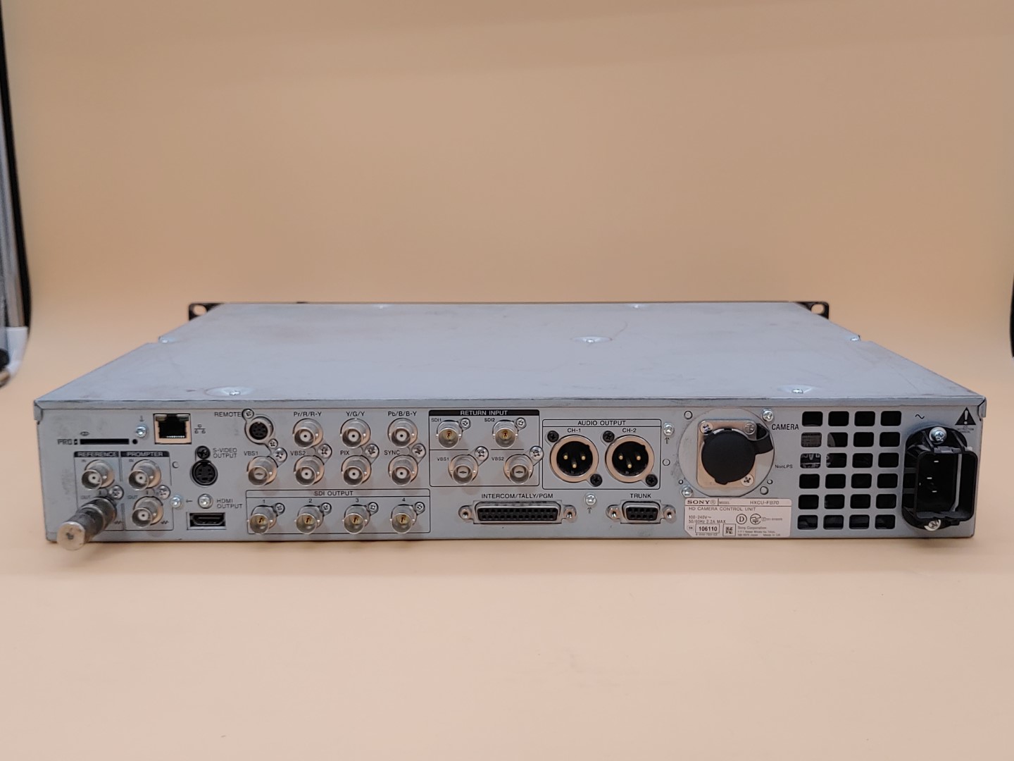 Sony HXCU-FB70 HD Camera Control Unit ✔✔✔ **READ** - Image 7