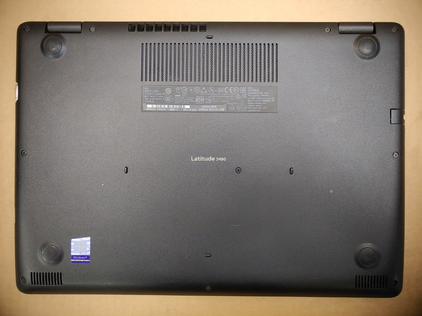 Dell Latitude 3490 14" Touch Intel i3-7020U✔8GB✔ **NO HDD/NO AC** **READ** - Image 6