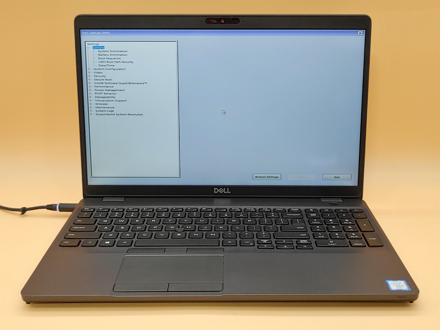 Dell Latitude 5500 15.6" Intel i5-8365U✔ *NO SSD/NO RAM/NO BATT/NO AC* *READ*