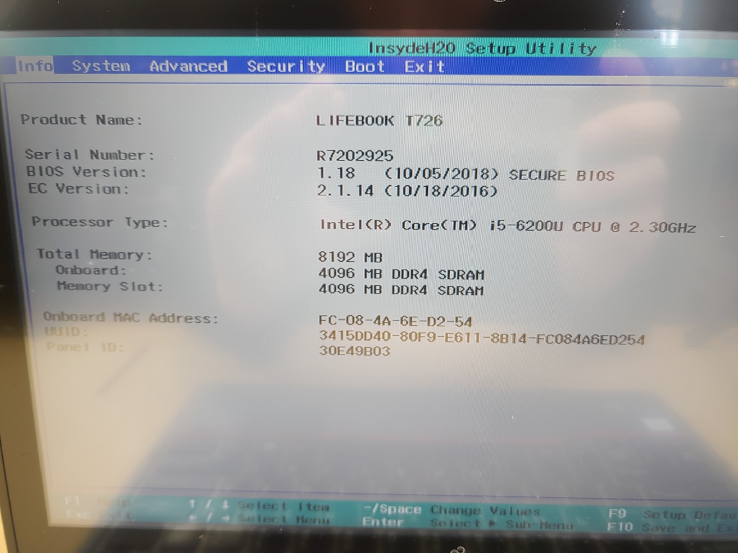 FUJITSU LIFEBOOK T726 12.5" Touch Intel i5-6200U✔8GB✔128GB✔ *NO OS/NO AC* *READ* - Image 11