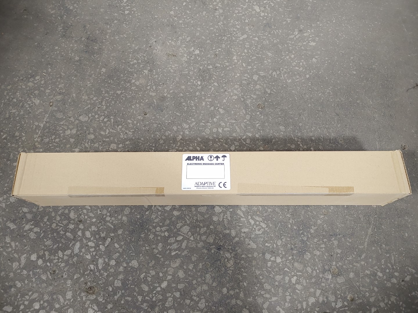 Adaptive Micro Systems Alpha 220C Message Display Sign w/ Remote ✔✔✔✔ **NEW**