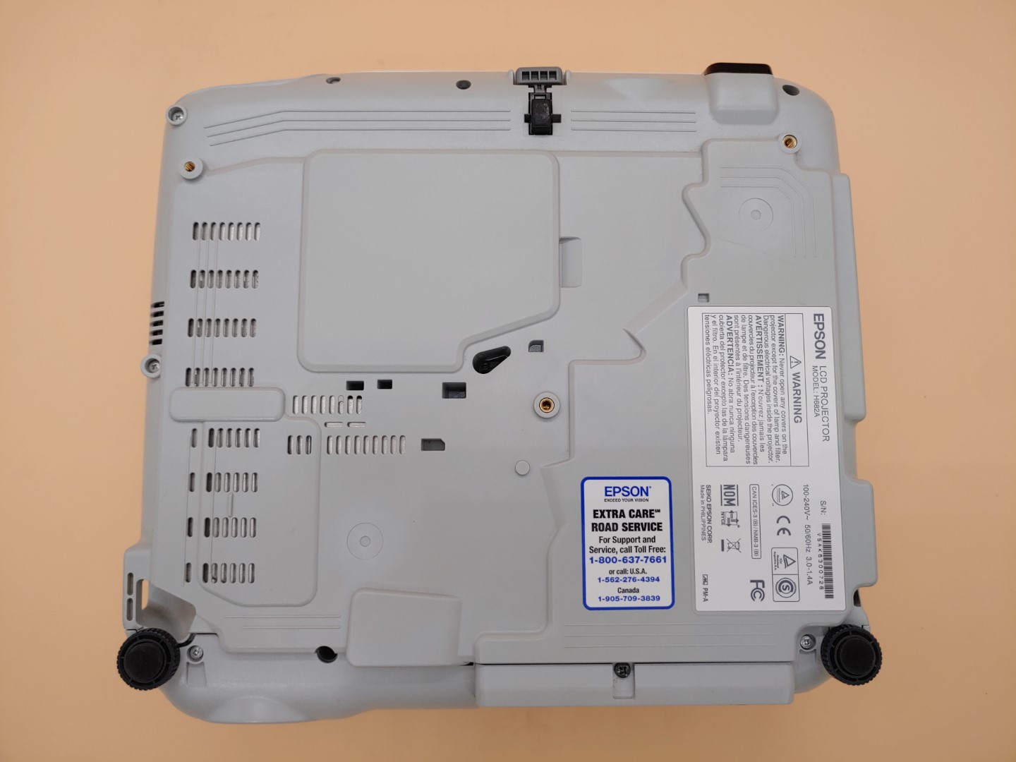 Epson PowerLite 965H H682A XGA 3LCD HDMI 3,500 ANSI Lumen Projector (4024 HOURS) - Image 9