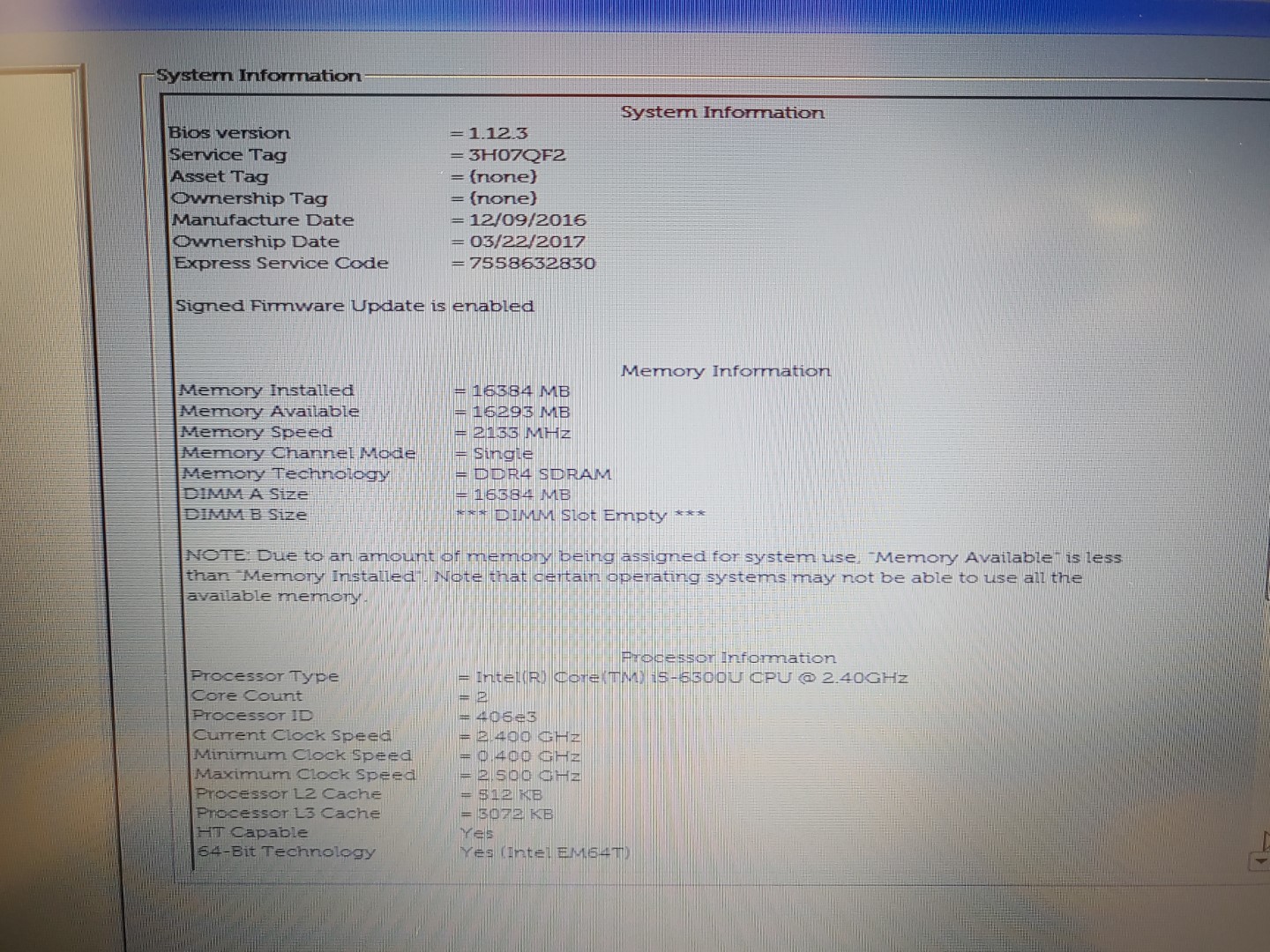 Dell Latitude E7270 12.5" Intel i5-6300U✔16GB✔256GB M.2 SSD✔ **NO OS / NO AC** - Image 9