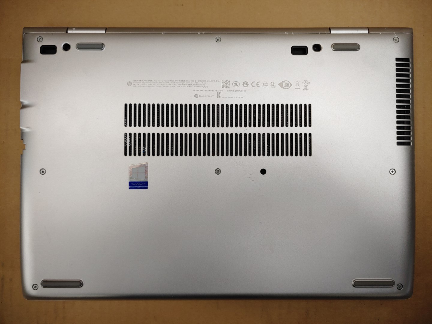 HP ProBook 640 G4 14" Intel i5-8250U✔ **NO RAM/NO SSD/NO AC** **NO POWER (DOA)** - Image 6