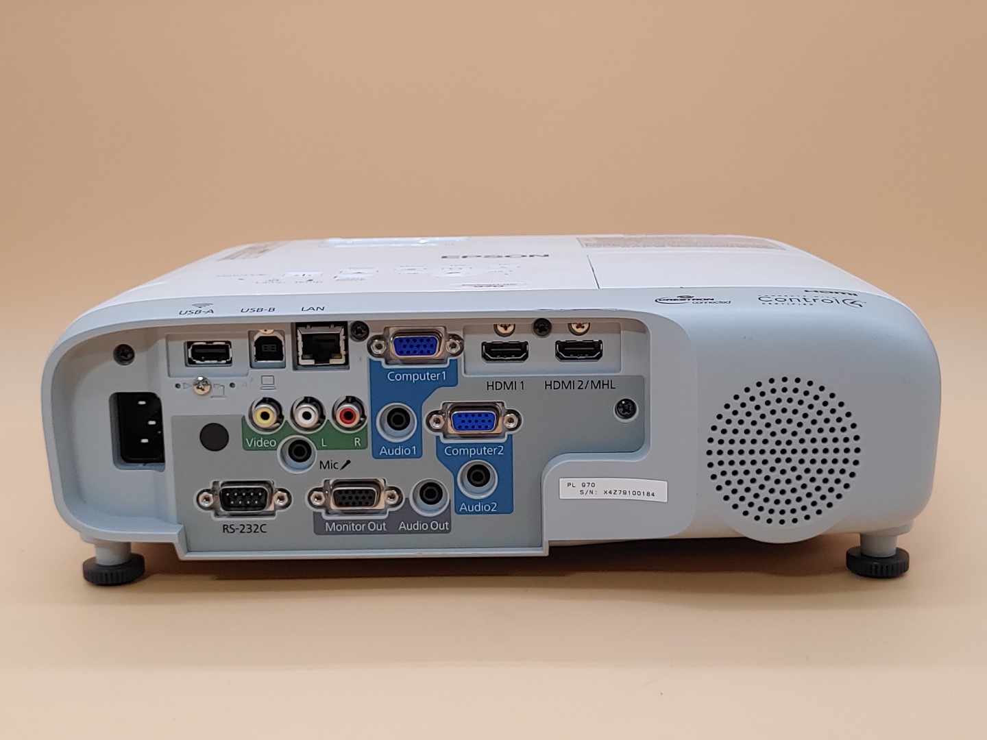 Epson PowerLite 970 3LCD Projector 4000 Lumen ANSI HD 1080p H865A (1245 Hours) ✔ - Image 7