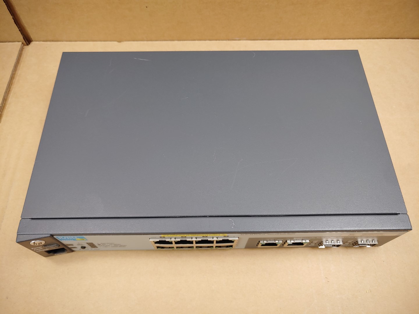 HP ProCurve 2615-8 PoE Switch J9565A w/ PSU + Shelf Bundle ✔✔✔ - Image 6