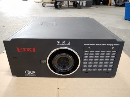 EIKI EIP-UHS100 1-Chip DLP WUXGA 8,000 Lumens Venue Projector *BAD LENS* *READ*