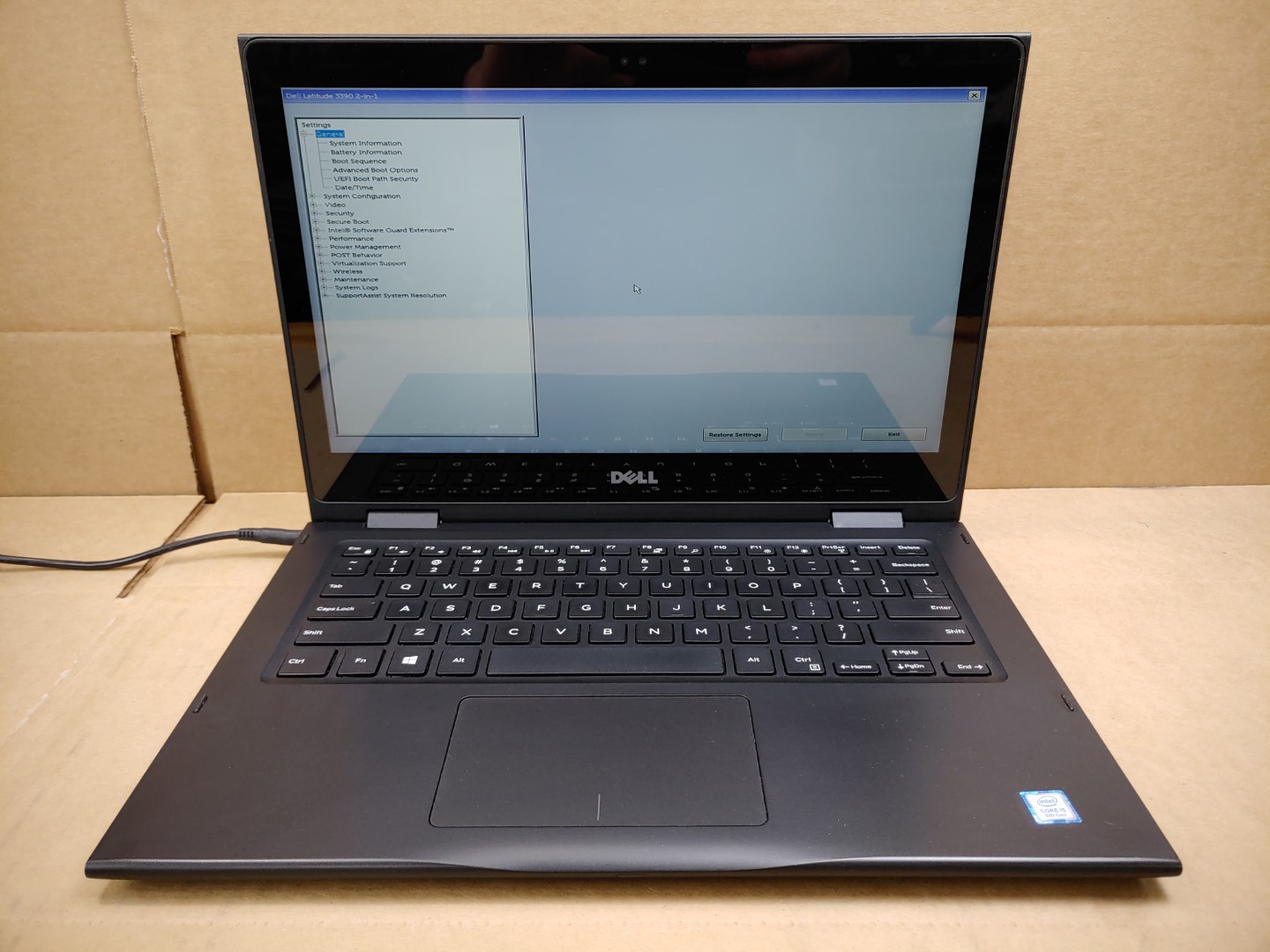 Dell Latitude 3390 2-in-1 13.3" i5-8250U✔ *NO BATT/NO RAM/NO HDD/NO AC* *READ**