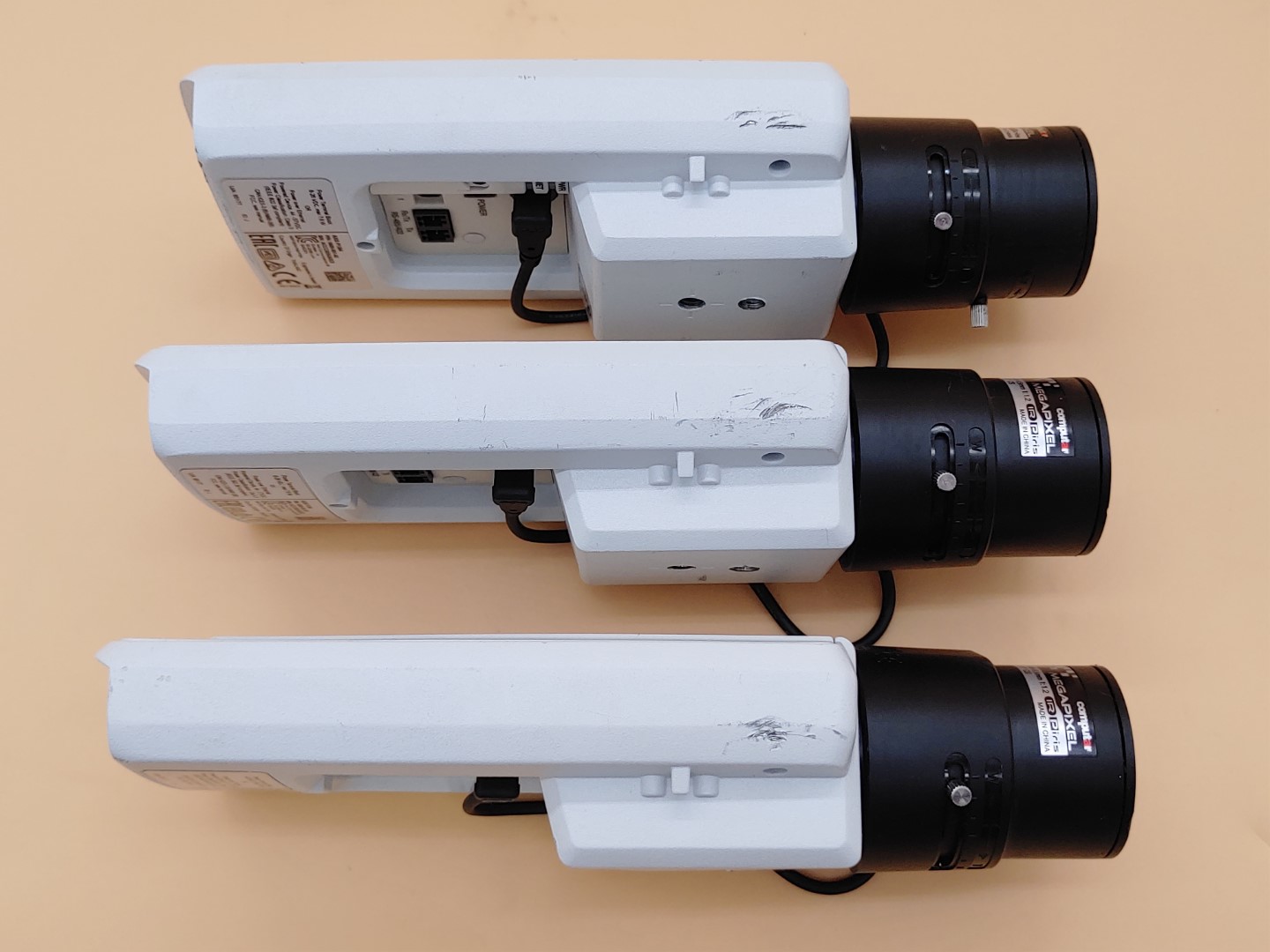 LOT of (3) AXIS P1364 720P Indoor Bullet IP Camera 0689-001-02 *UNTESTED/AS-IS* - Image 8