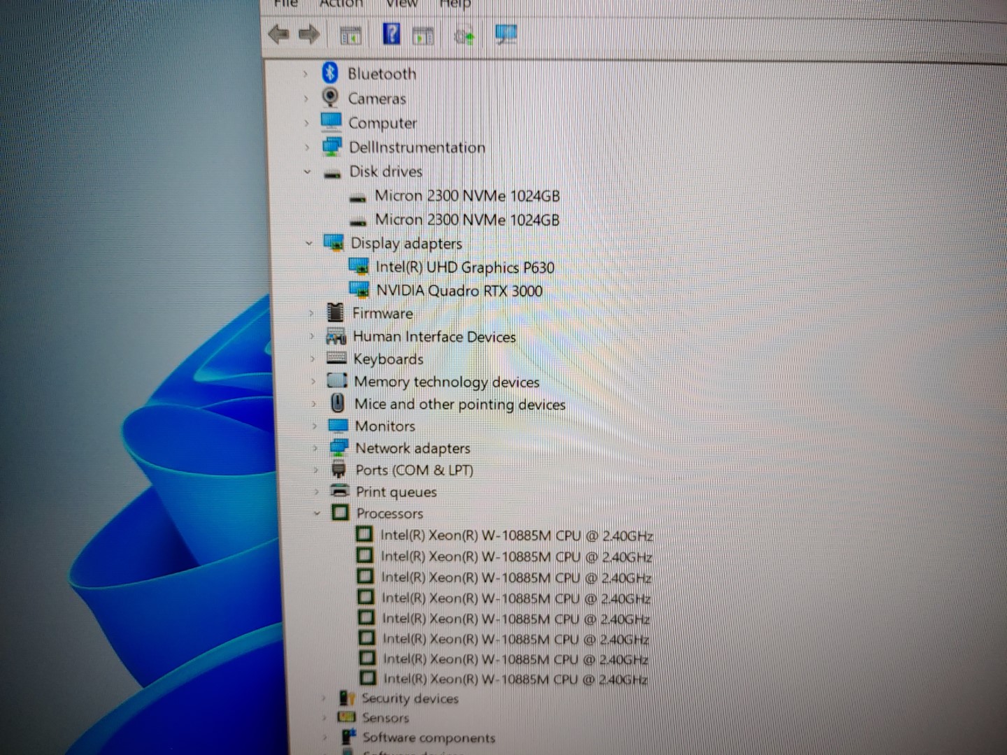 Dell Precision 7550 15.6" Xeon W-10885M✔64GB✔1TB+1TB NVMe SSD✔Win11Pro✔RTX 3000✔ - Image 12