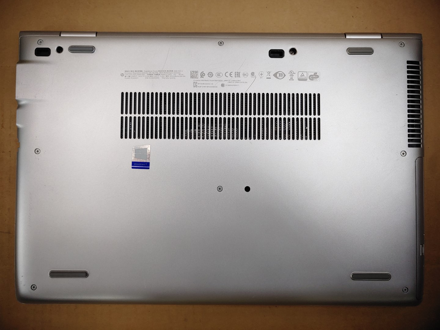 HP ProBook 650 G4 15.6" Intel i5-7200U✔ *NO RAM/NO HDD/NO AC***READ***BIOS PASS* - Image 6