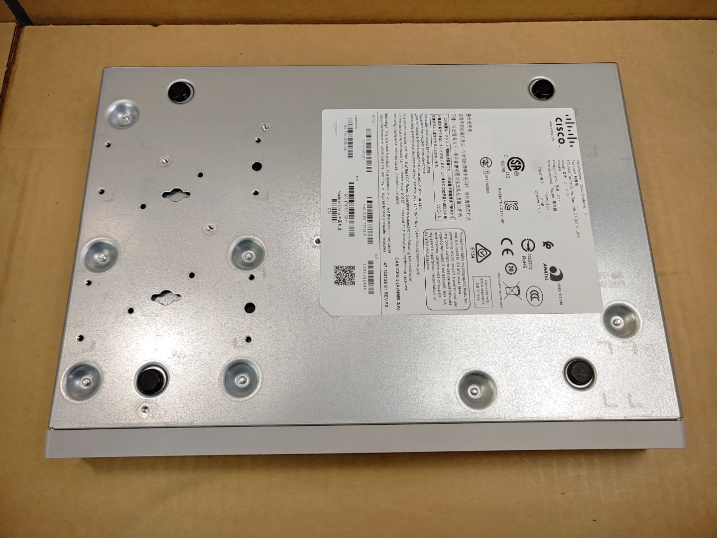 Cisco ISR 1100 Series C1111-4P V01 Services Integrated Router ✔✔ *NO A/C* *READ* - Image 10