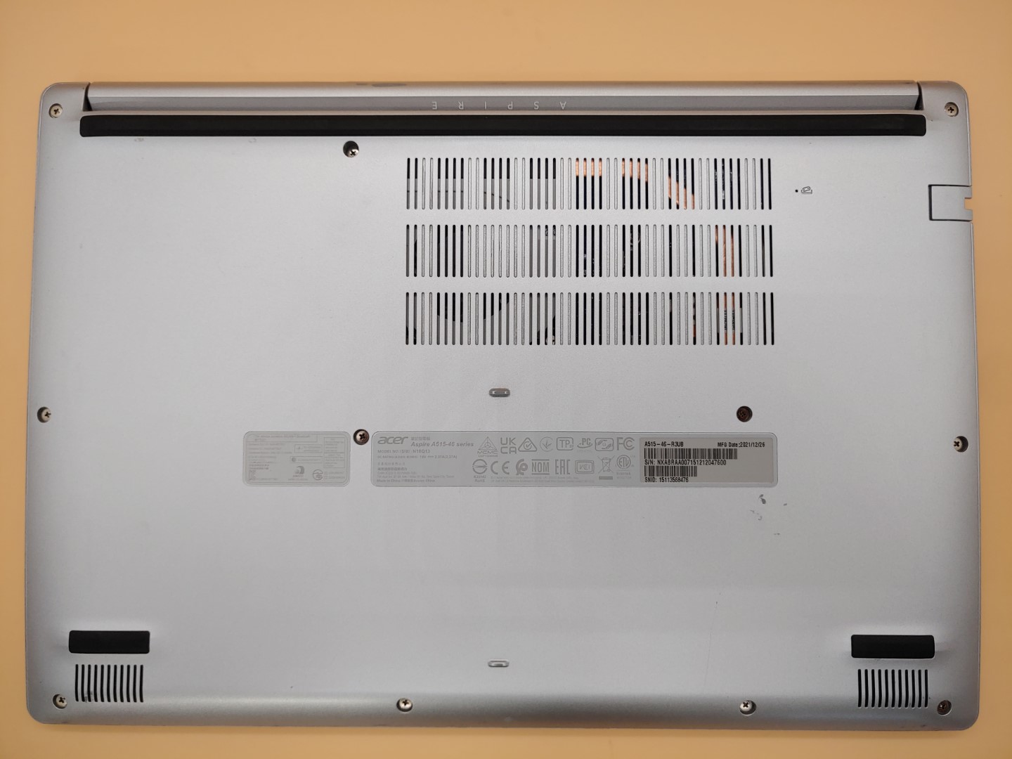 Acer Aspire 5 A515-46 15.6" FHD AMD Ryzen 3 3350U✔20GB✔512GB SSD✔Win11✔ *NO A/C* - Image 6