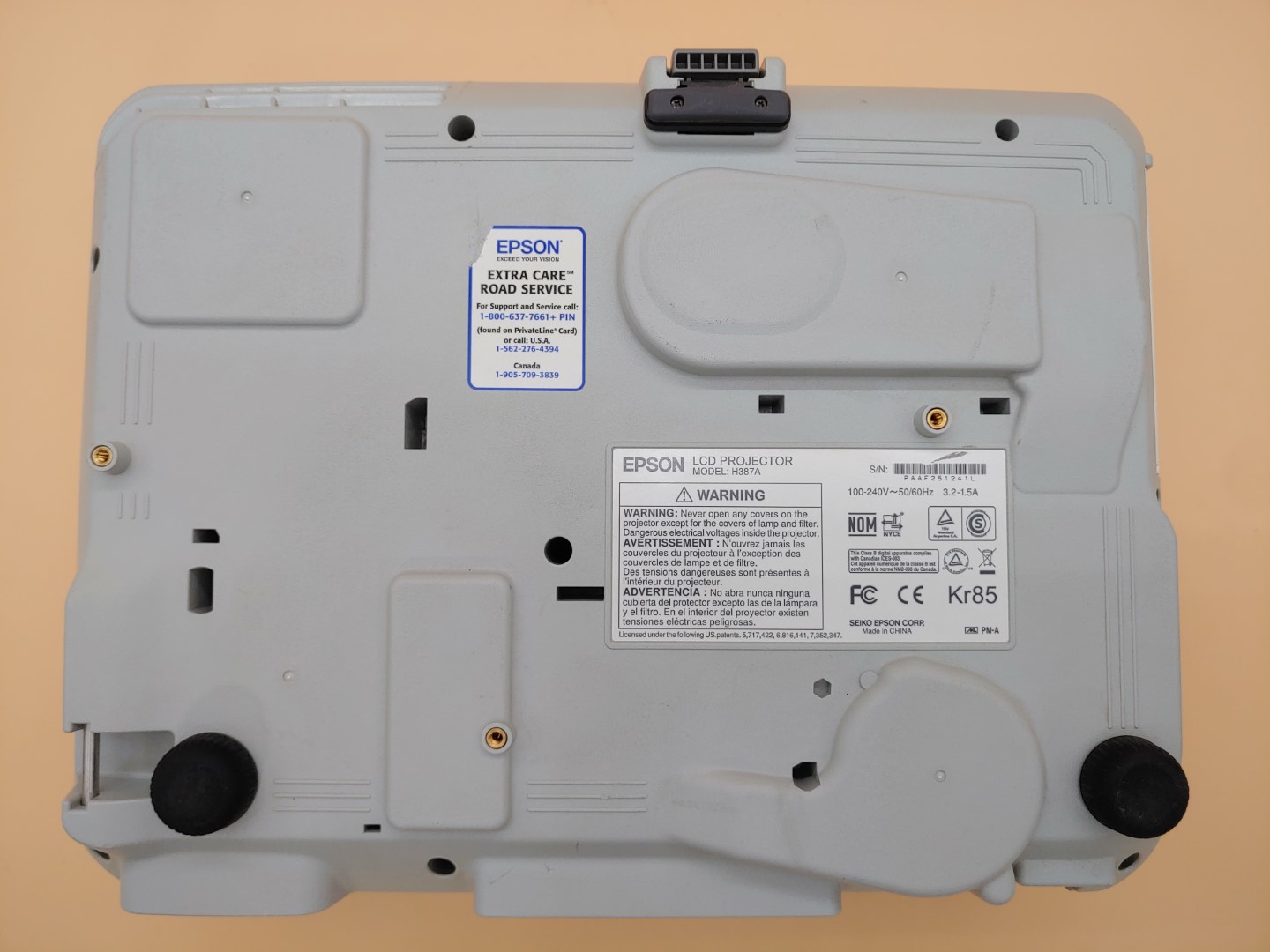 Epson PowerLite 905 H387A XGA 3LCD HDMI 3,000 ANSI Lumen Projector (794 HOURS) - Image 9