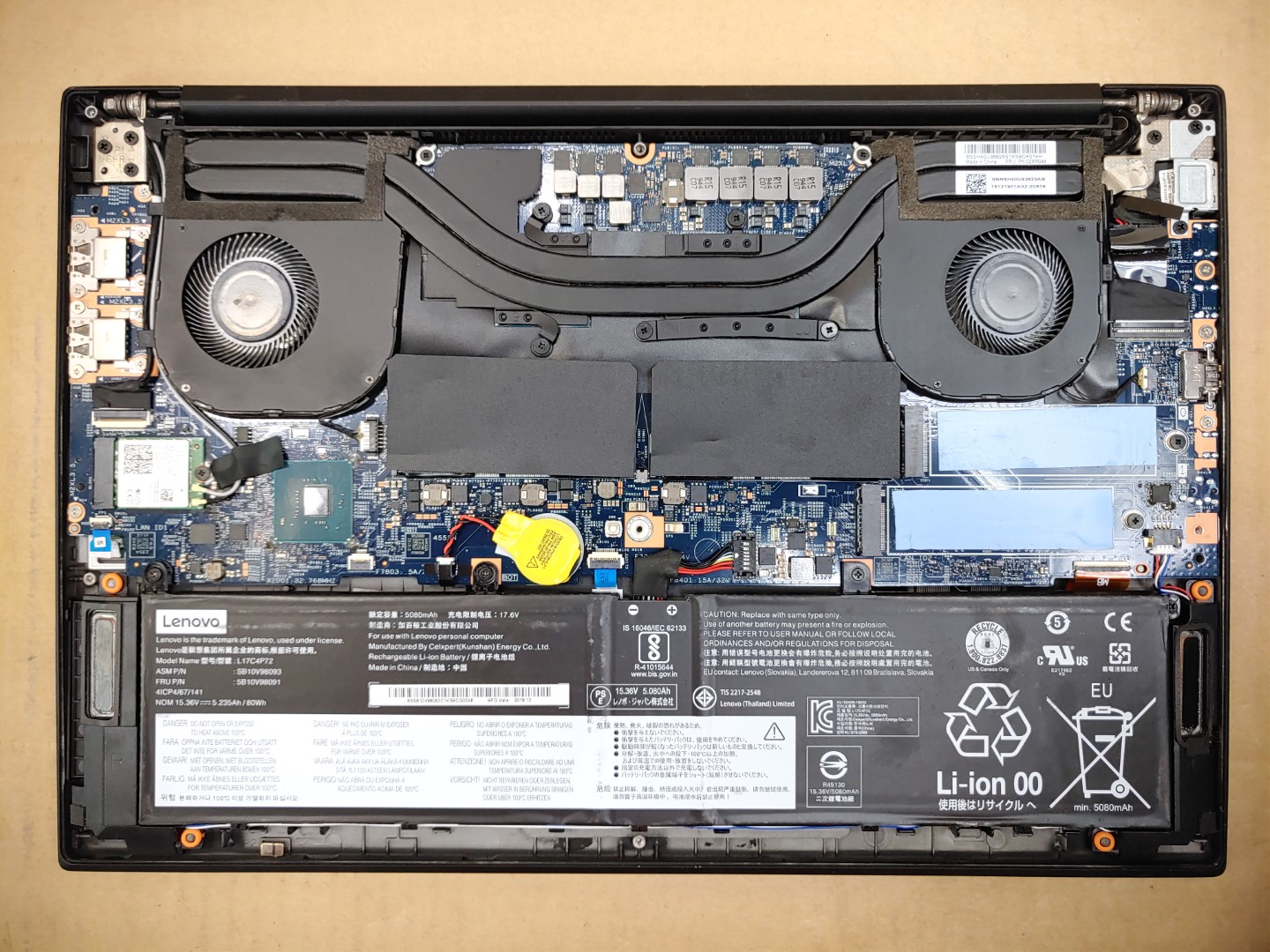 Lenovo ThinkPad P1 Gen 2 15.6" Intel i7-9750H✔16GB✔ **NO SSD/NO AC** **READ** - Image 7