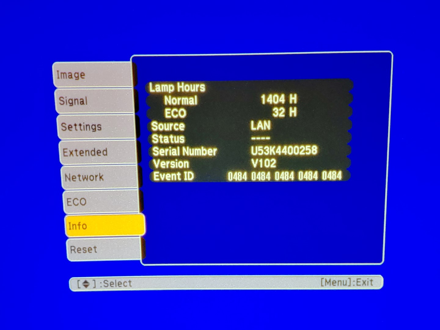 Epson PowerLite 965 H583A XGA 3LCD HDMI 3,500 ANSI Lumen Projector (1404 HOURS) - Image 11