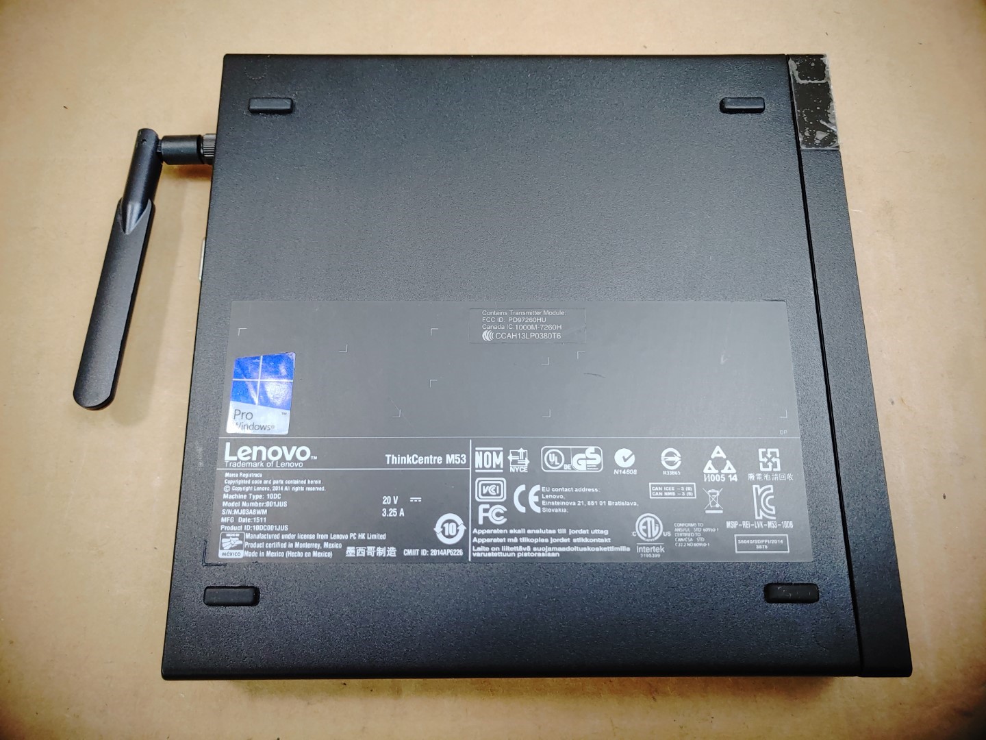 Lenovo ThinkCentre M53 Micro Intel Pentium J2900✔4GB✔500GB HDD✔ **NO OS/NO AC** - Image 6