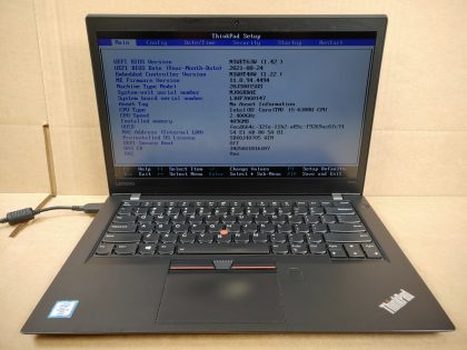 Lenovo ThinkPad T470s 14" Intel i5-6300U✔4GB✔ *NO SSD/NO A/C* **BIOS PASSWORD**