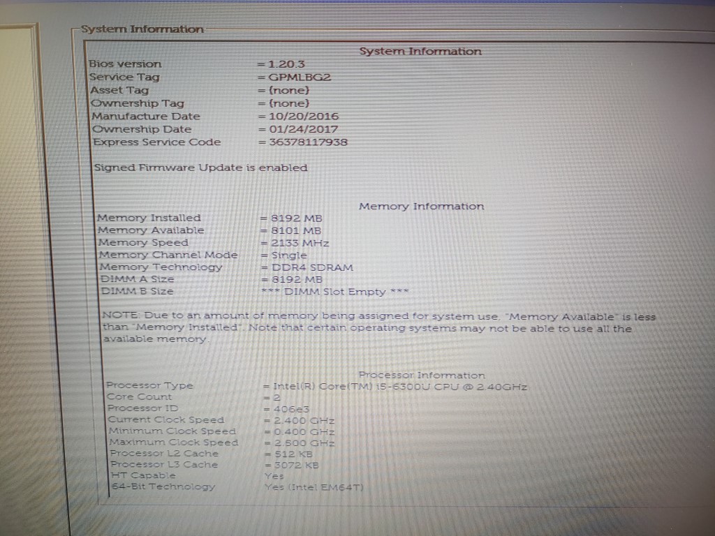 Dell Latitude E7470 14" Intel Core i5-6300U✔8GB✔128GB✔ **NO OS/NO BATT/NO AC** - Image 10