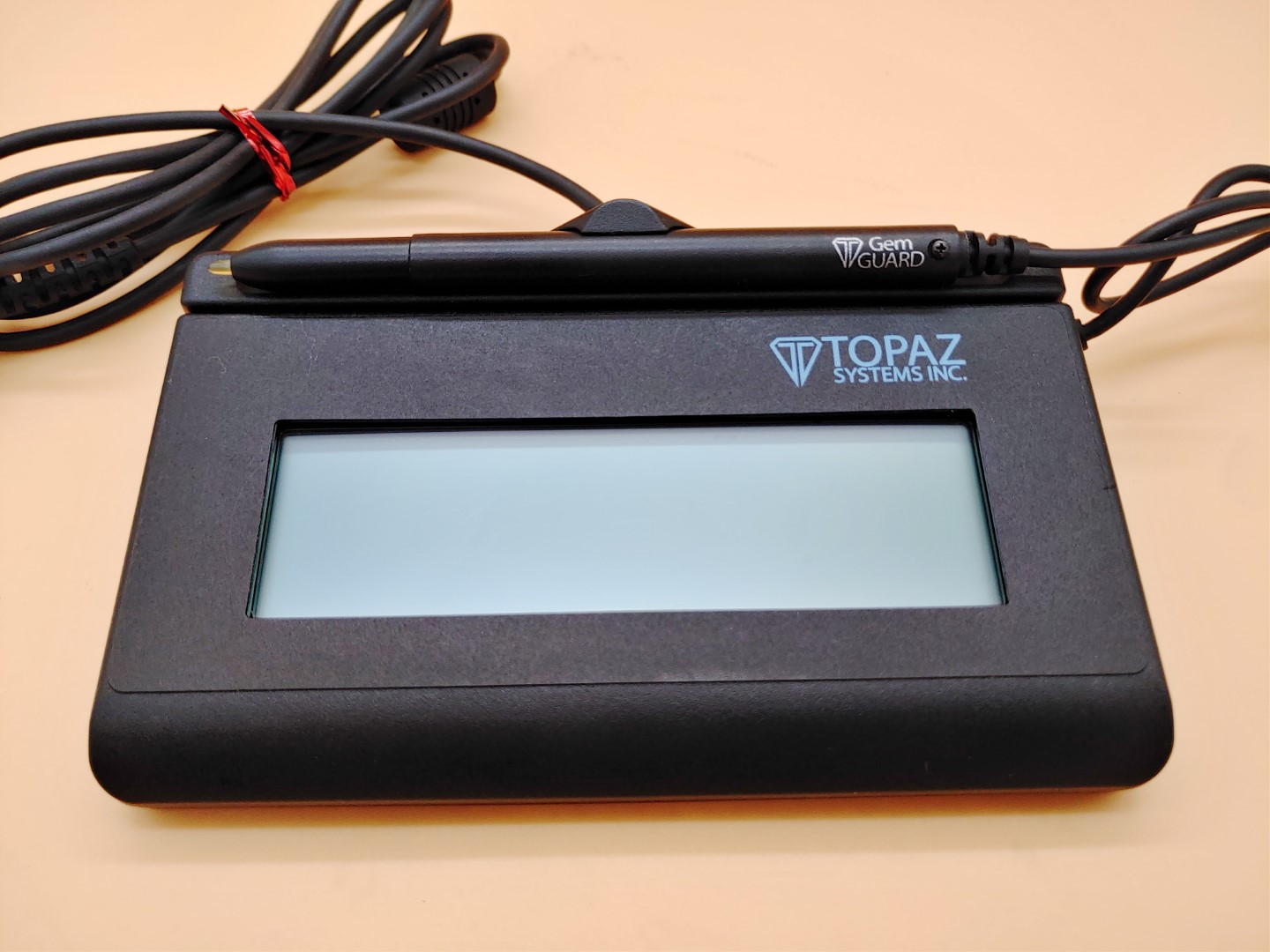 Topaz SignatureGem T-L462-HSB-R USB Signature Pad 1x5" with Stylus ✔✔✔ - Image 2