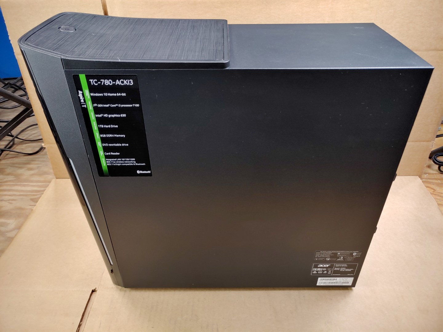 Acer Aspire TC-780 Desktop Intel i3-7100✔8GB✔128GB SSD + 1TB HDD✔Win11Home✔FAST! - Image 3