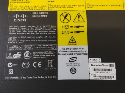 Cisco MDS 9134 24 Port Fibre Channel PTS Fabric Switch DS-C9134-K9 - Tested - Image 3