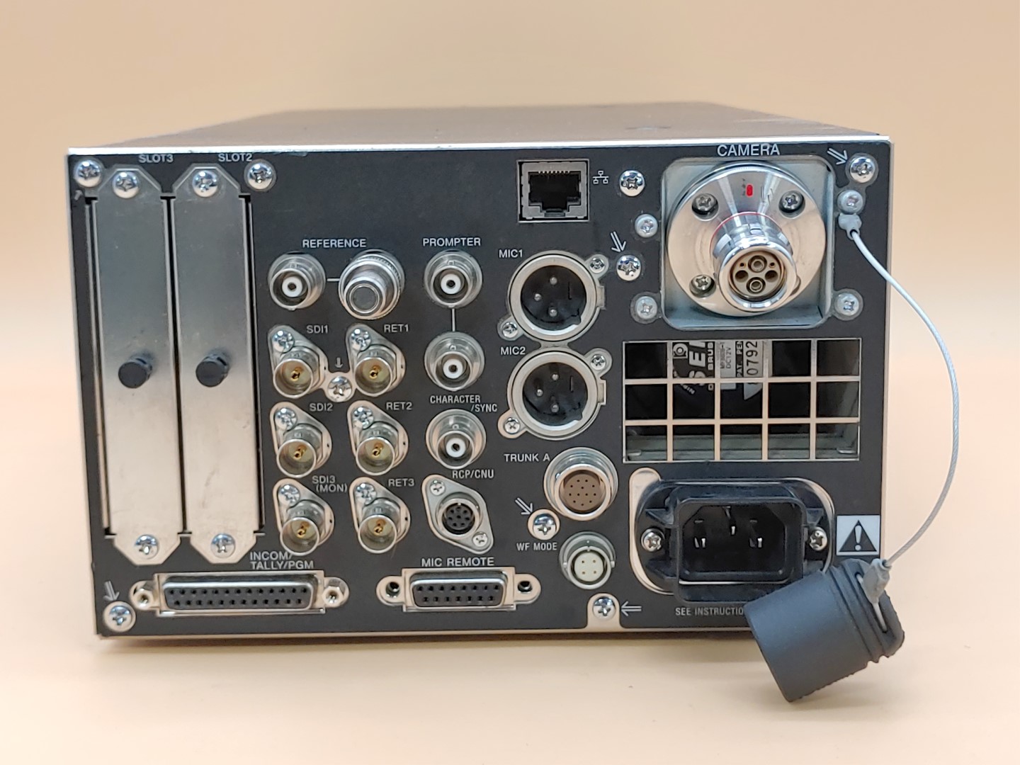 Sony HDCU1500 HD Camera Control Unit with AT, AVP, DTX, DRX Boards ✔✔✔✔✔ - Image 8