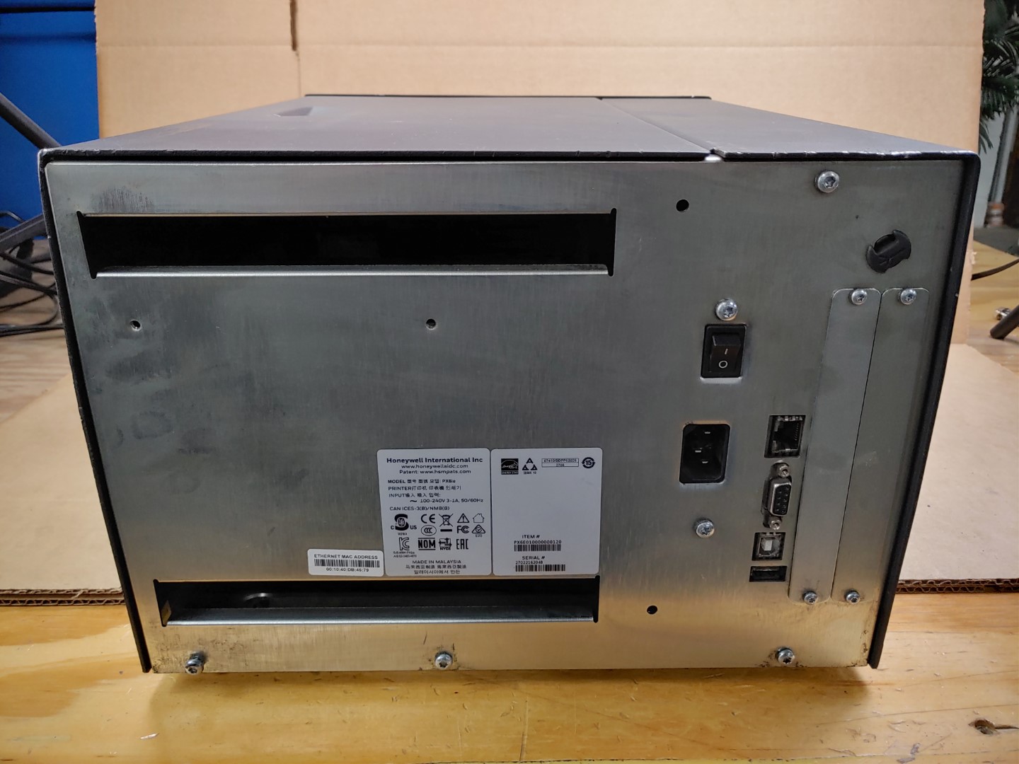 Honeywell PX6ie PX6i Thermal Label Barcode Printer 203 DPI USB/Network/Ethernet✔ - Image 8