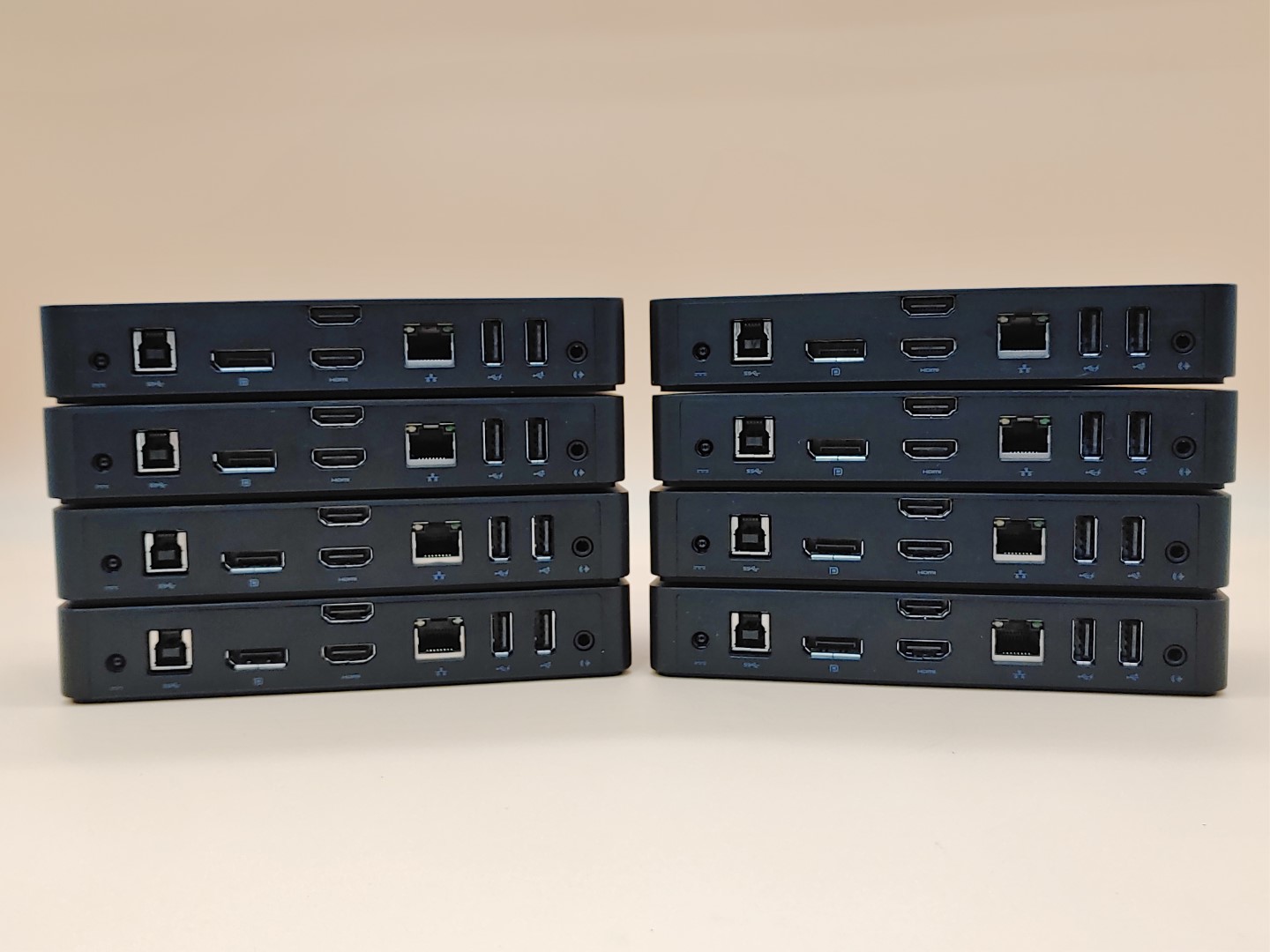 LOT of (8) Dell D3100 USB 3.0 Ultra HD 4K Triple Display Dock 036M9K ✔✔ *NO A/C* - Image 6