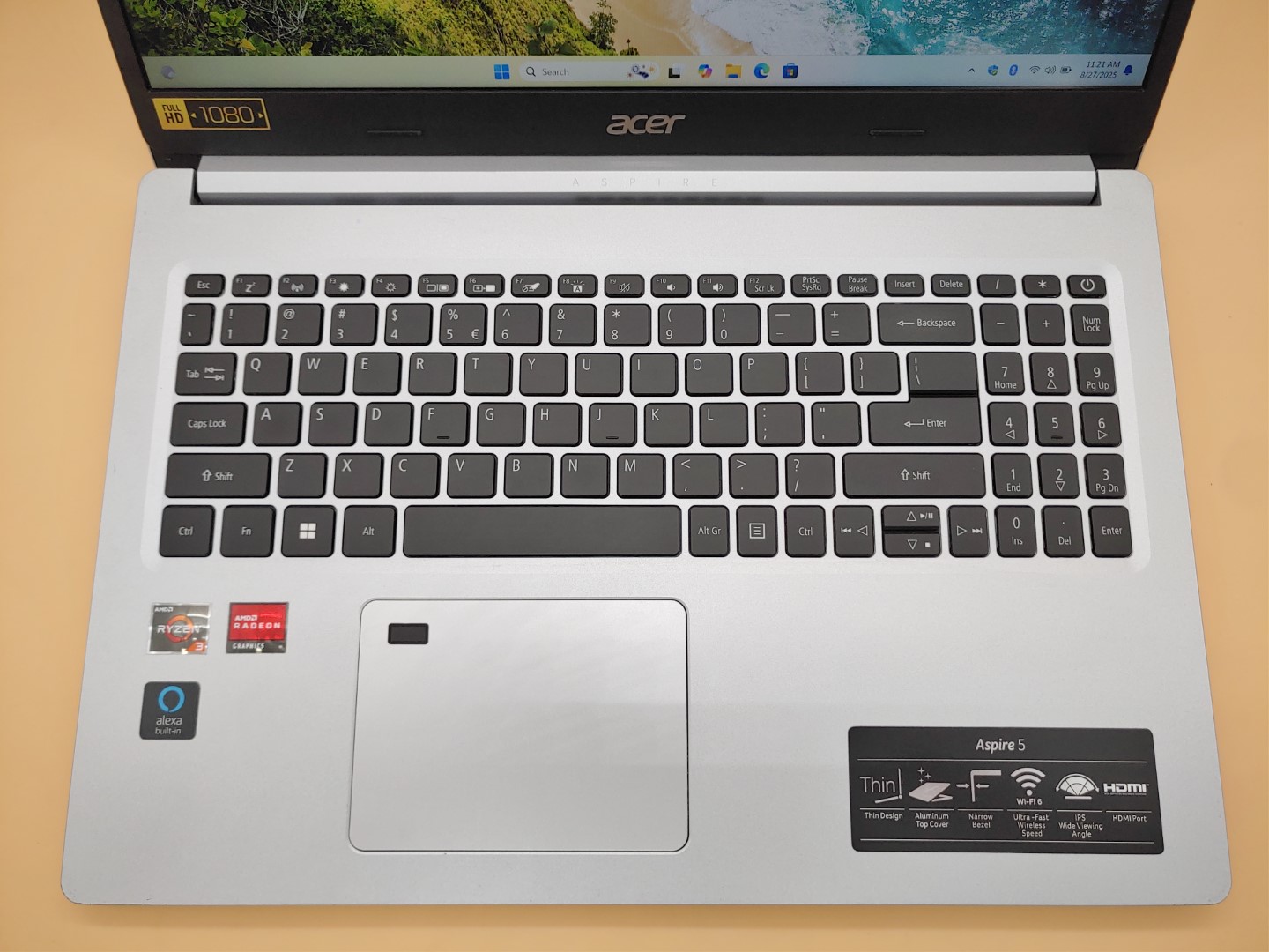 Acer Aspire 5 A515-46 15.6" AMD Ryzen 3 3350U✔20GB RAM✔1TB SSD✔Win11✔ *NO A/C* - Image 4