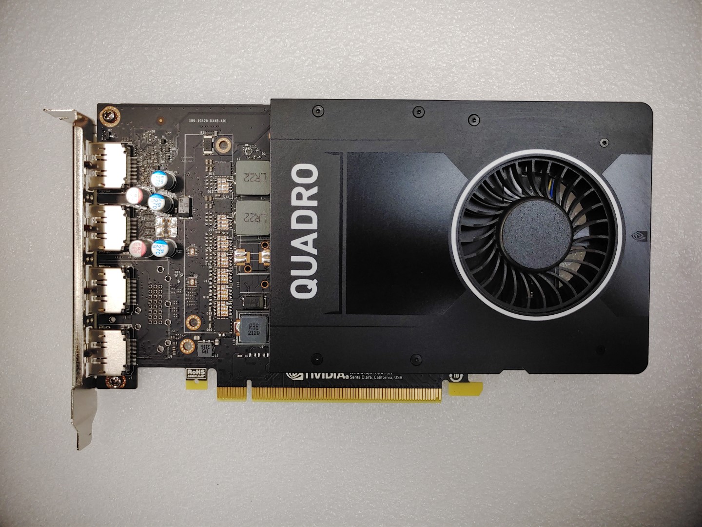 Dell NVIDIA Quadro P2200 5GB GDDR5X 4x DisplayPort Graphics Card (2G8WC / PX8M5) - Image 7