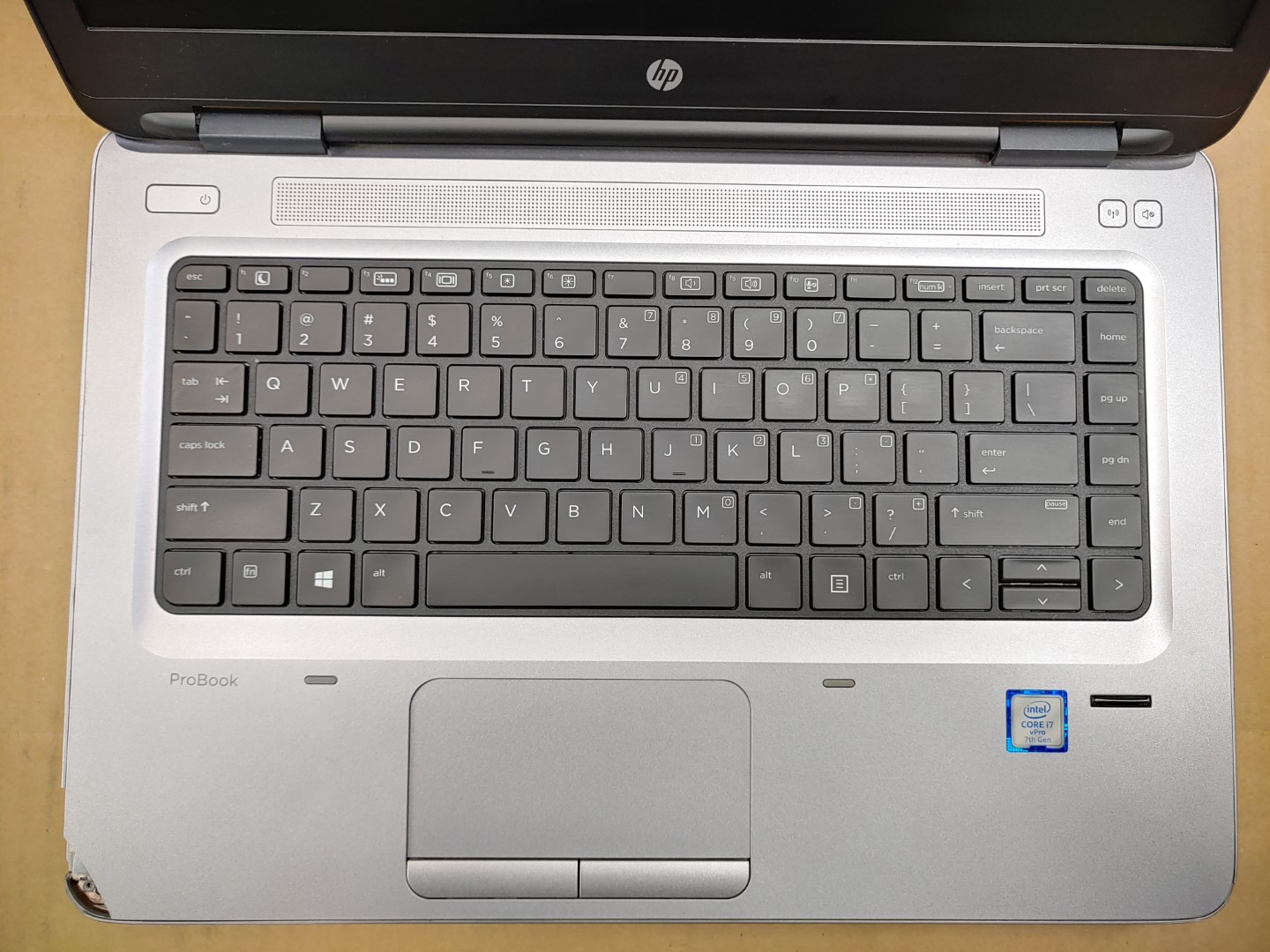 HP ProBook 640 G3 14" Intel i7-7600U✔ **NO RAM/NO SSD/NO BATT/NO AC** **READ** - Image 4