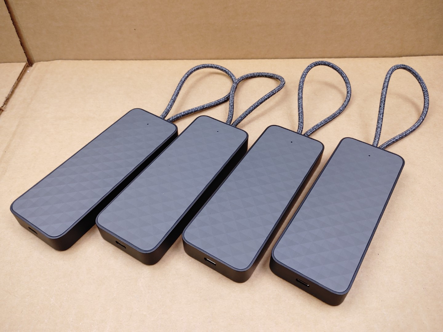 LOT of (4) HP HSA-Q001PR USB-C Mini Docking Station 935327-001 ✔✔✔✔